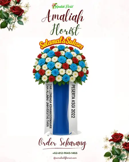 Standing Flowers Seputih Banyak